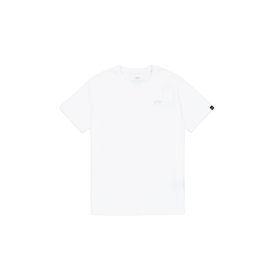 Basic Small Logo TPU T-Shirt - white/gold