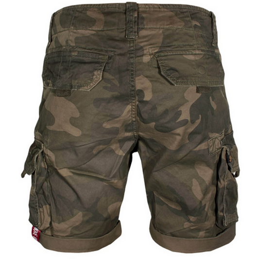 Crew Short Camo - dark olive camo