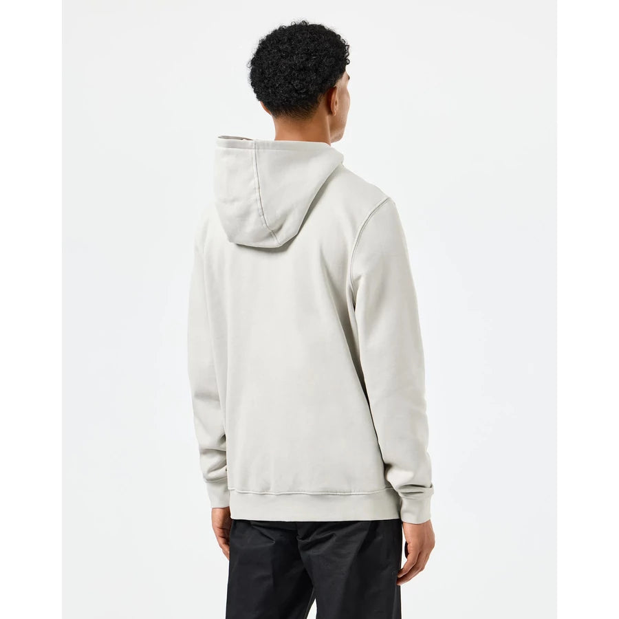 Daponte Zip Through Hoodie - rhino
