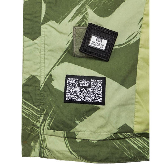Technician Camo Cotton Jacket - sapling green