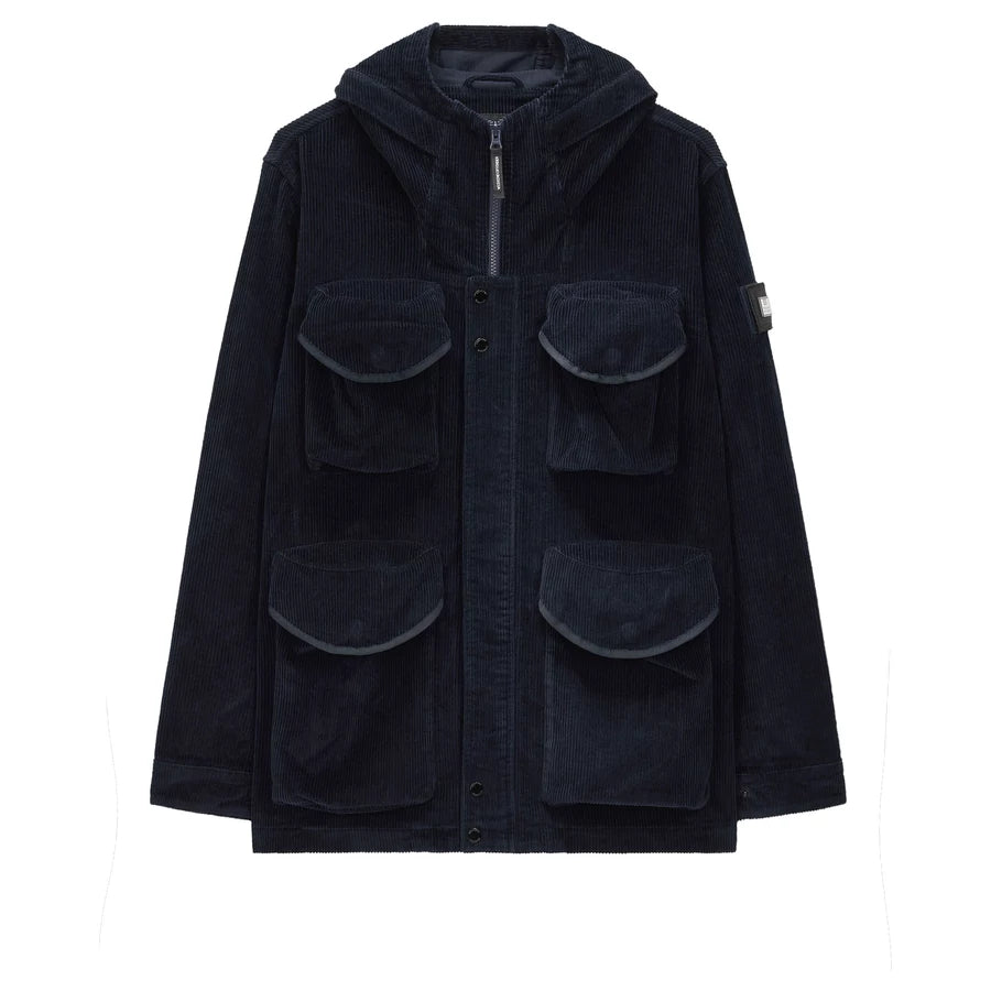 Cotoca Cord Field Jacket - navy
