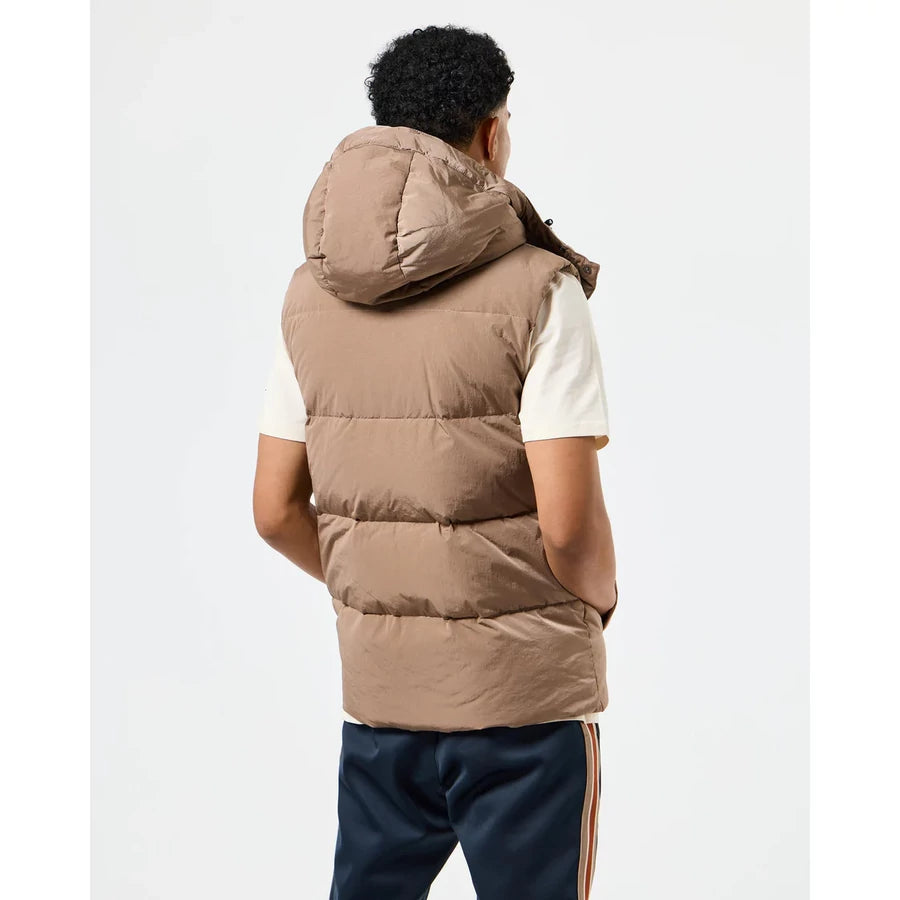 Gordini Down Gilet - mocha brown
