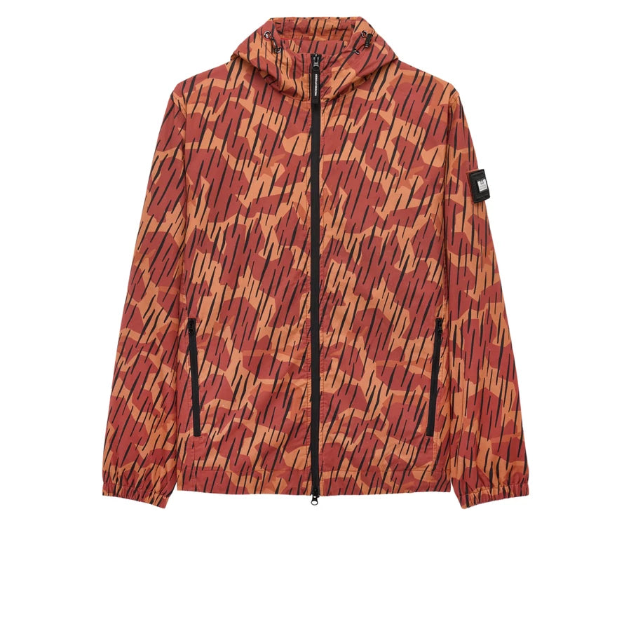 Technician Camo Cotton Twill Jacket - uluru orange rain camo