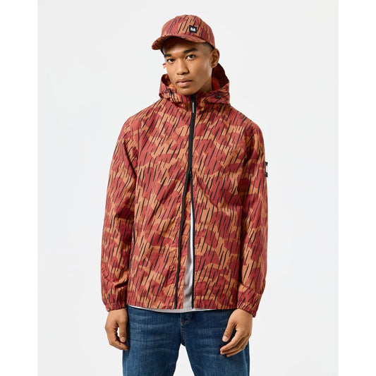 Technician Camo Cotton Twill Jacket - uluru orange rain camo