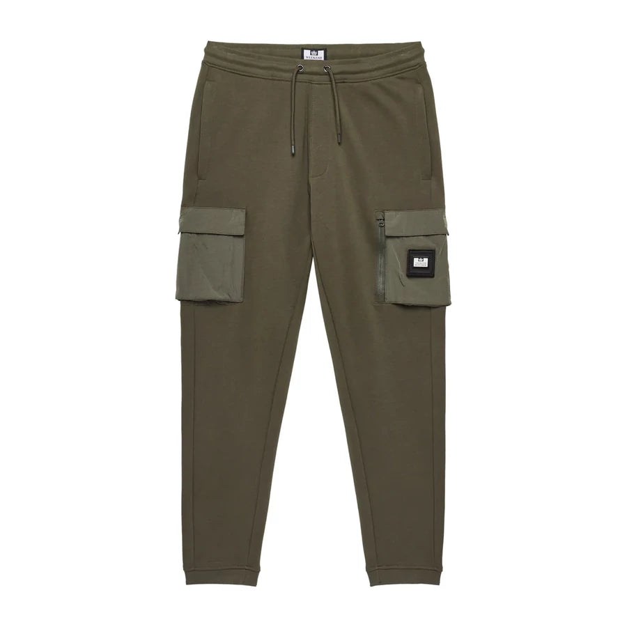 Lippi Cargo Jogger Pants - castle green
