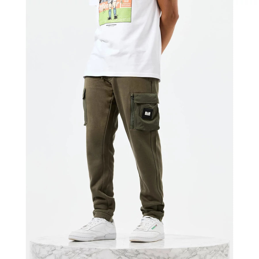 Lippi Cargo Jogger Pants - castle green
