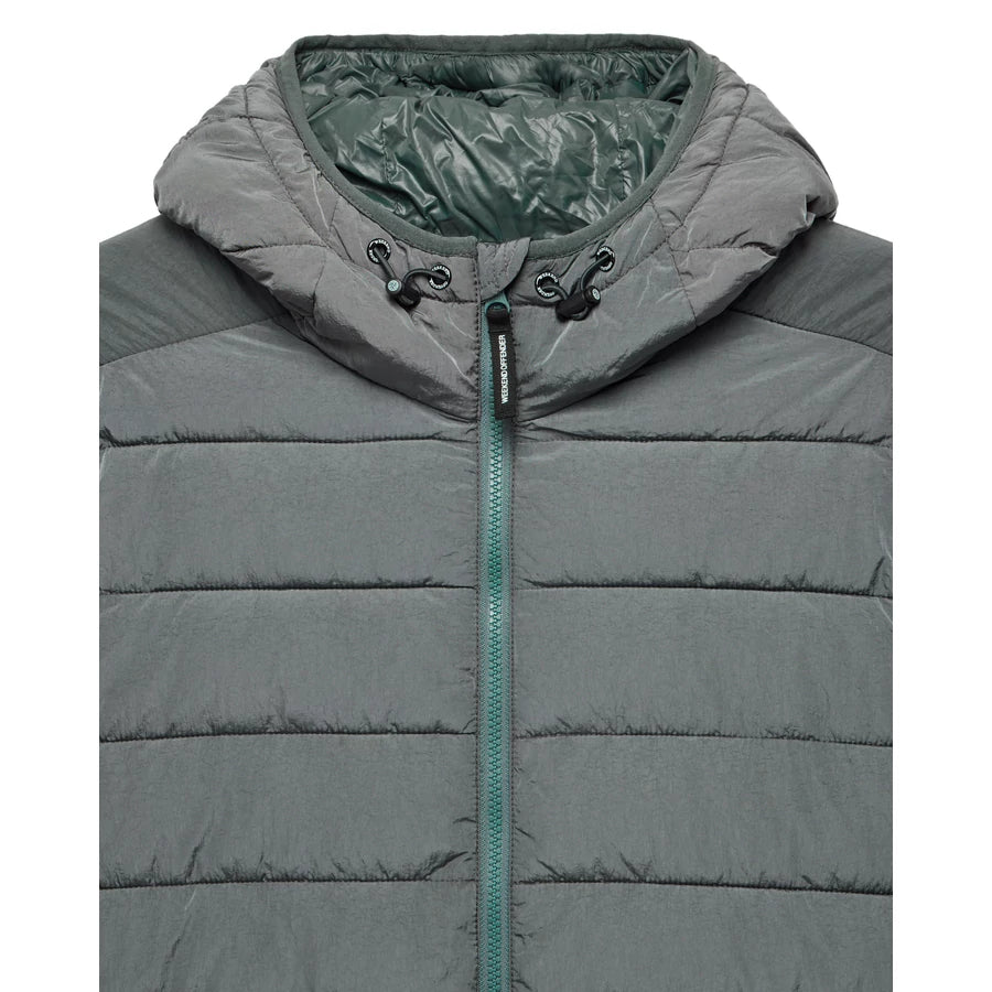 La Guardia Padded Jacket - zinc