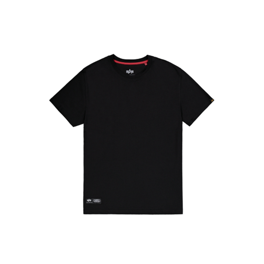 Label Backprint T-Shirt - black/black