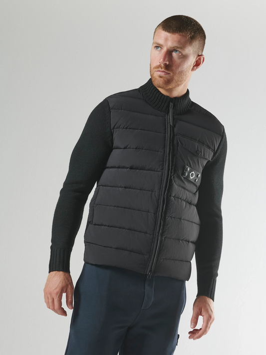 Storm Knitted Jacket - Jet Black
