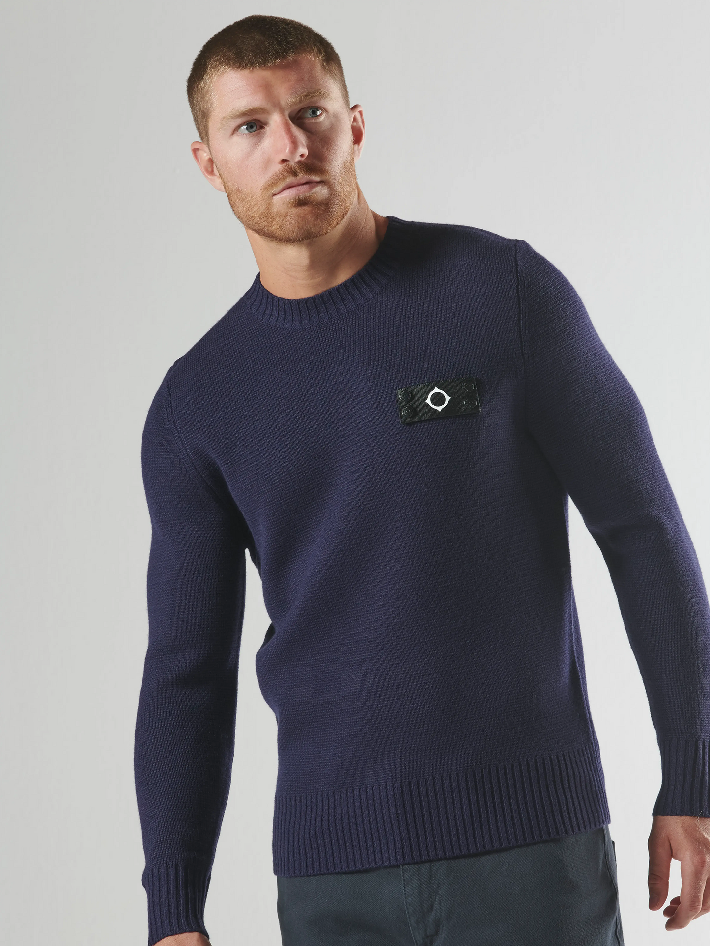 Montage Crew Knit - Ink Navy