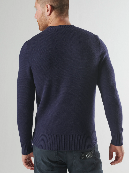 Montage Crew Knit - Ink Navy