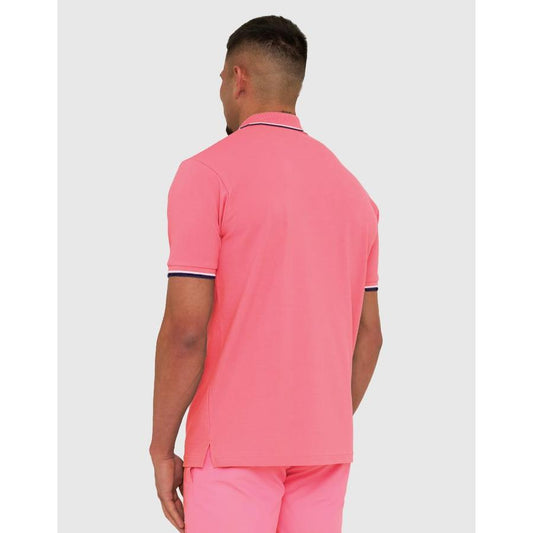 Tipped Polo Shirt - Salmon