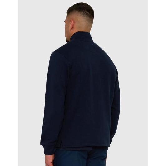 Coastal Erosion 1/4 Zip Sweat - Navy