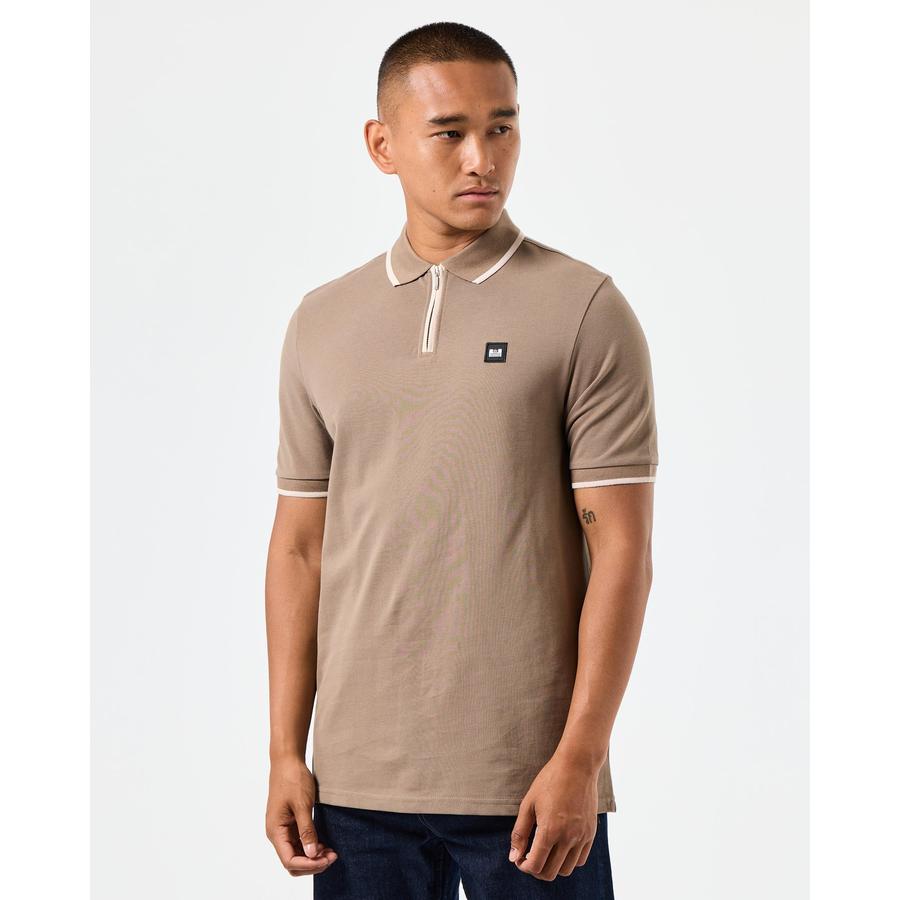 Shore Polo Shirt - mocha brown