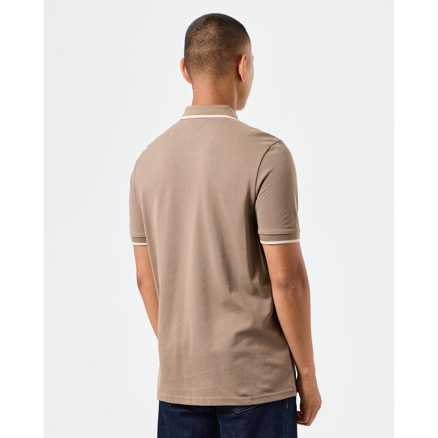 Shore Polo Shirt - mocha brown