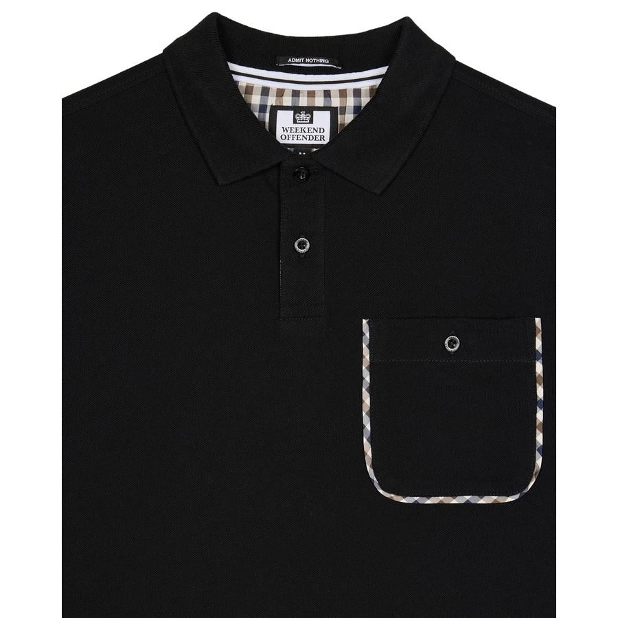 Spence Polo Shirt - black