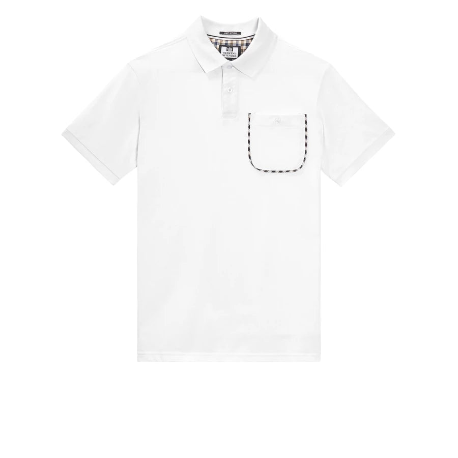 Spence Polo Shirt - white