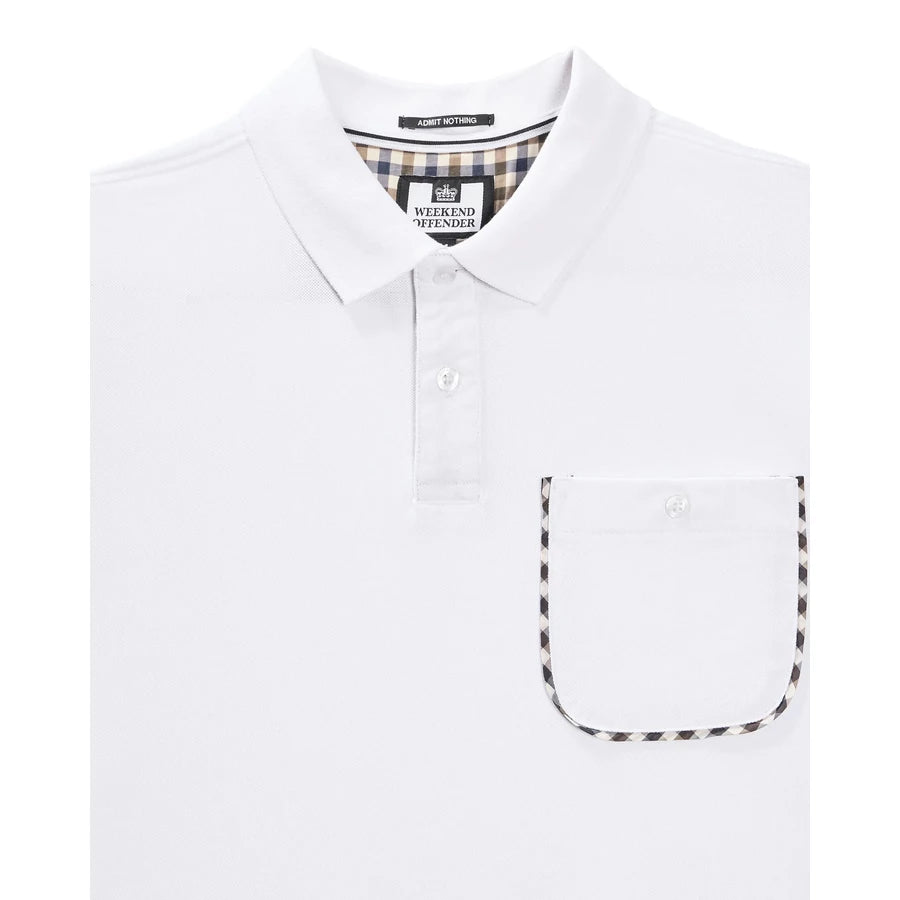 Spence Polo Shirt - white