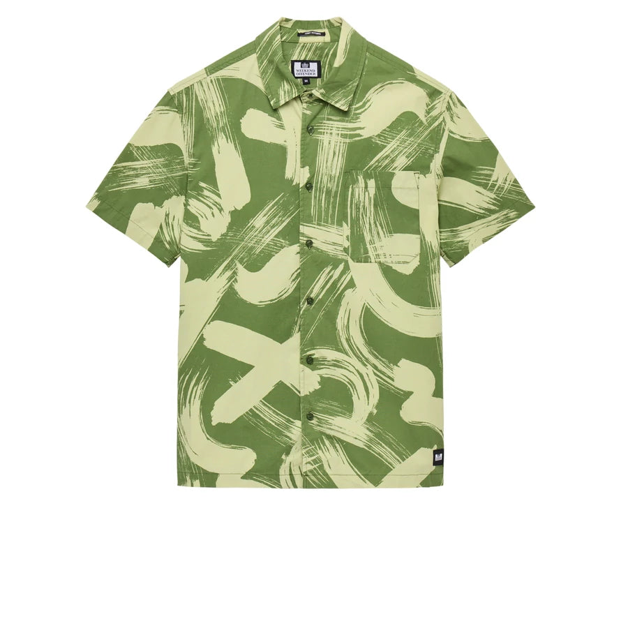 Toshima Camo Shirt - sapling green