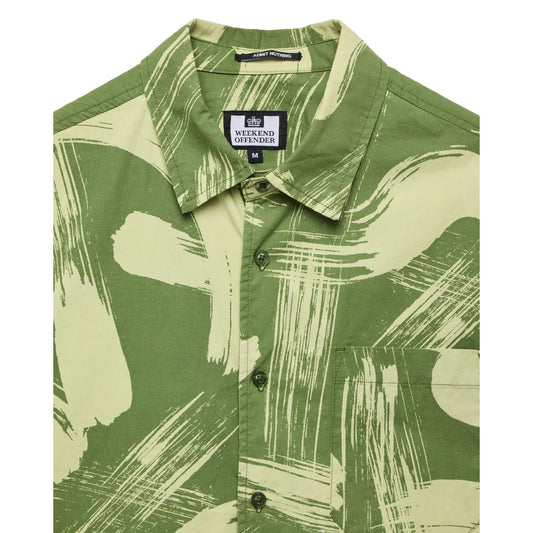 Toshima Camo Shirt - sapling green