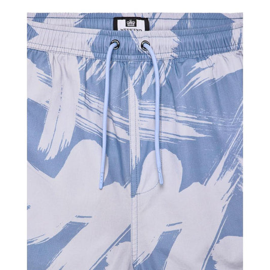 Anzio Camo Shorts - cornflower blue