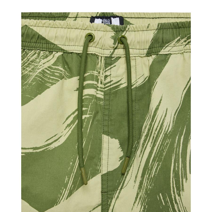 Anzio Camo Shorts - sapling green