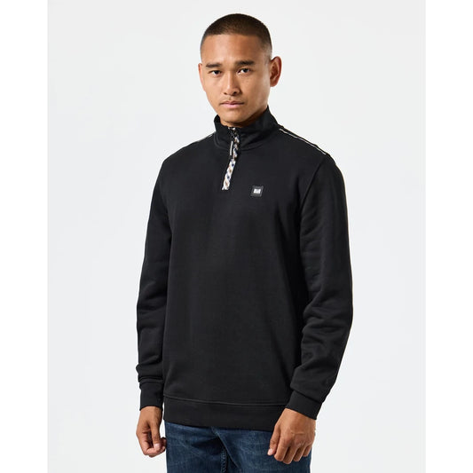 Matisa Quarter Neck Sweatshirt - black