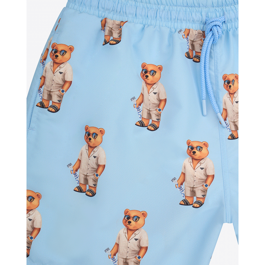 SS25 Swim Shorts Filou CXIII. allover - Sky blue