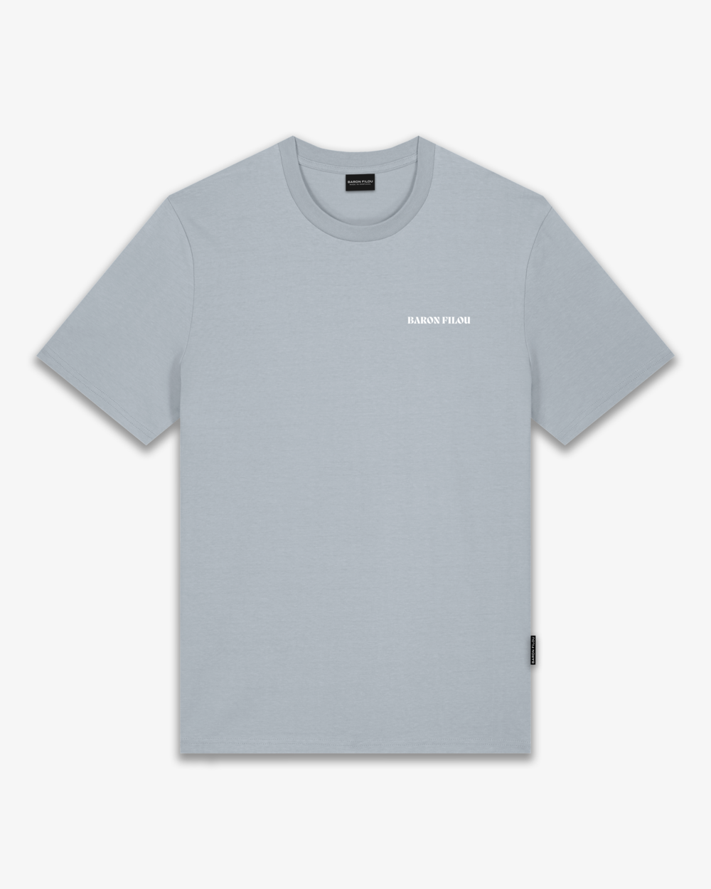 FW25 T-Shirt Oval Backprint Filou CXLIX. - Frosted blue