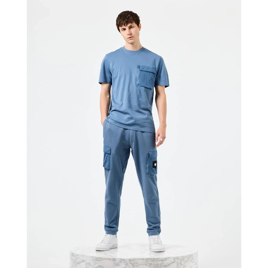 Takaji T-Shirt - baltic blue