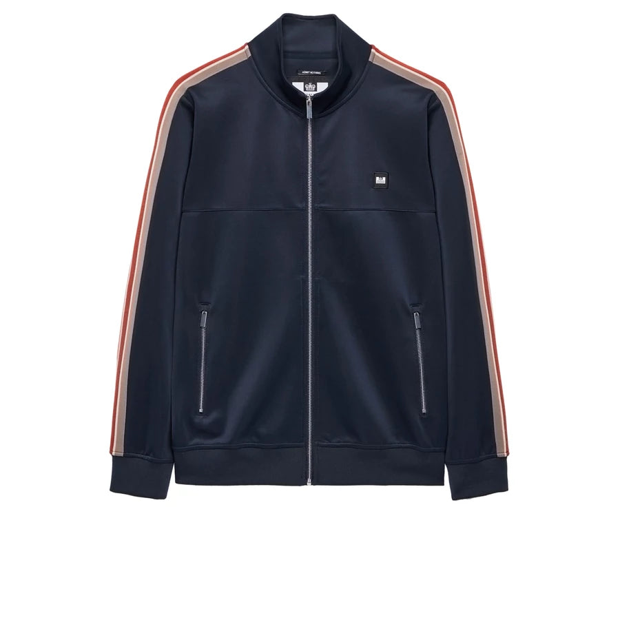 Sainz Tricot Tape Track Top - navy