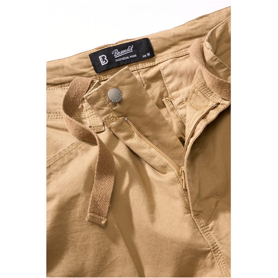 Adven Slim Fit Trousers - camel