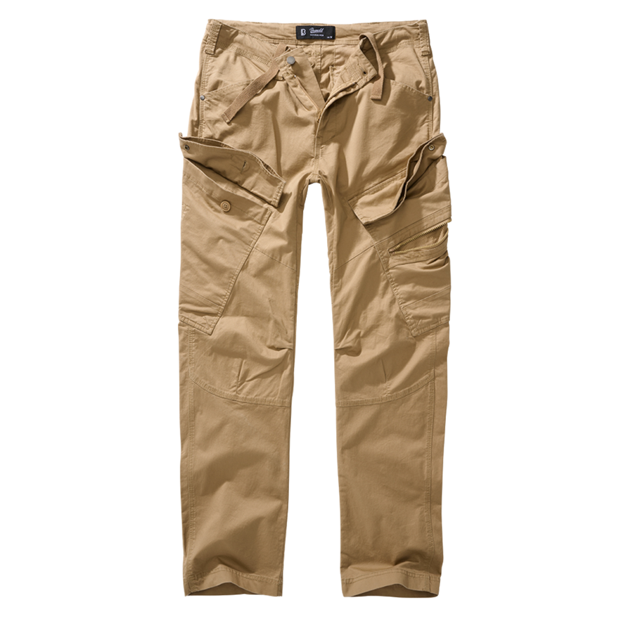 Adven Slim Fit Trousers - camel