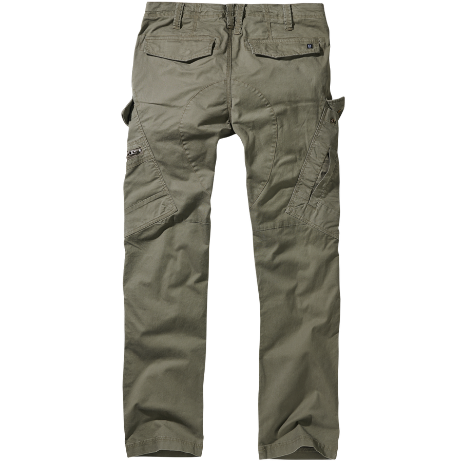 Adven Slim Fit Trousers - olive