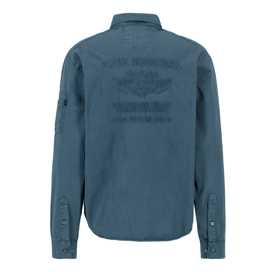 Air Force EMB Shirt - vintage marine
