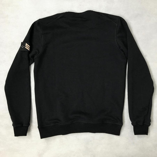 Rubber Logo Sweater - black