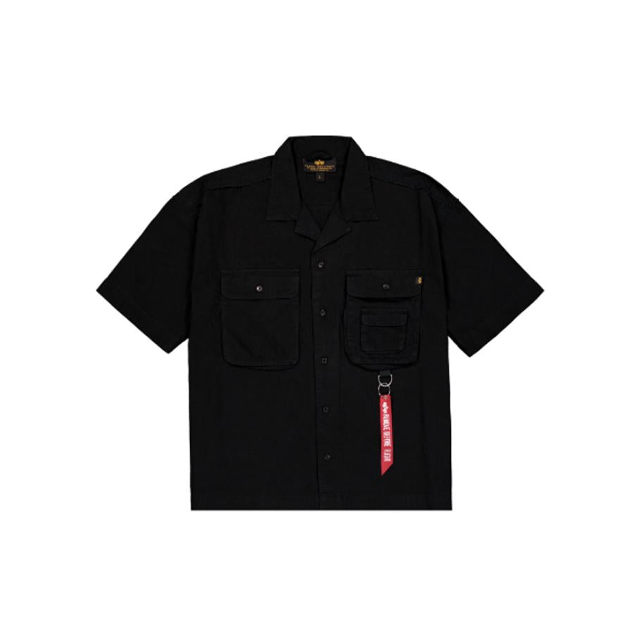 Aloha Safari Shirt - black