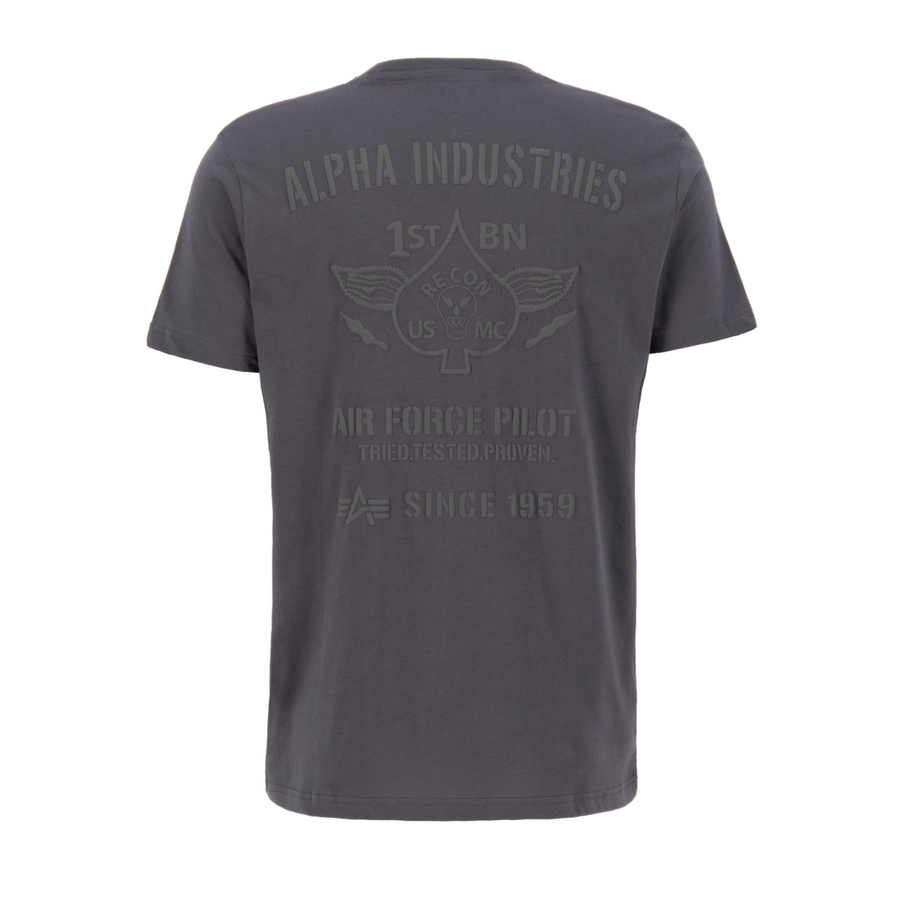 Air Force T - vintage grey