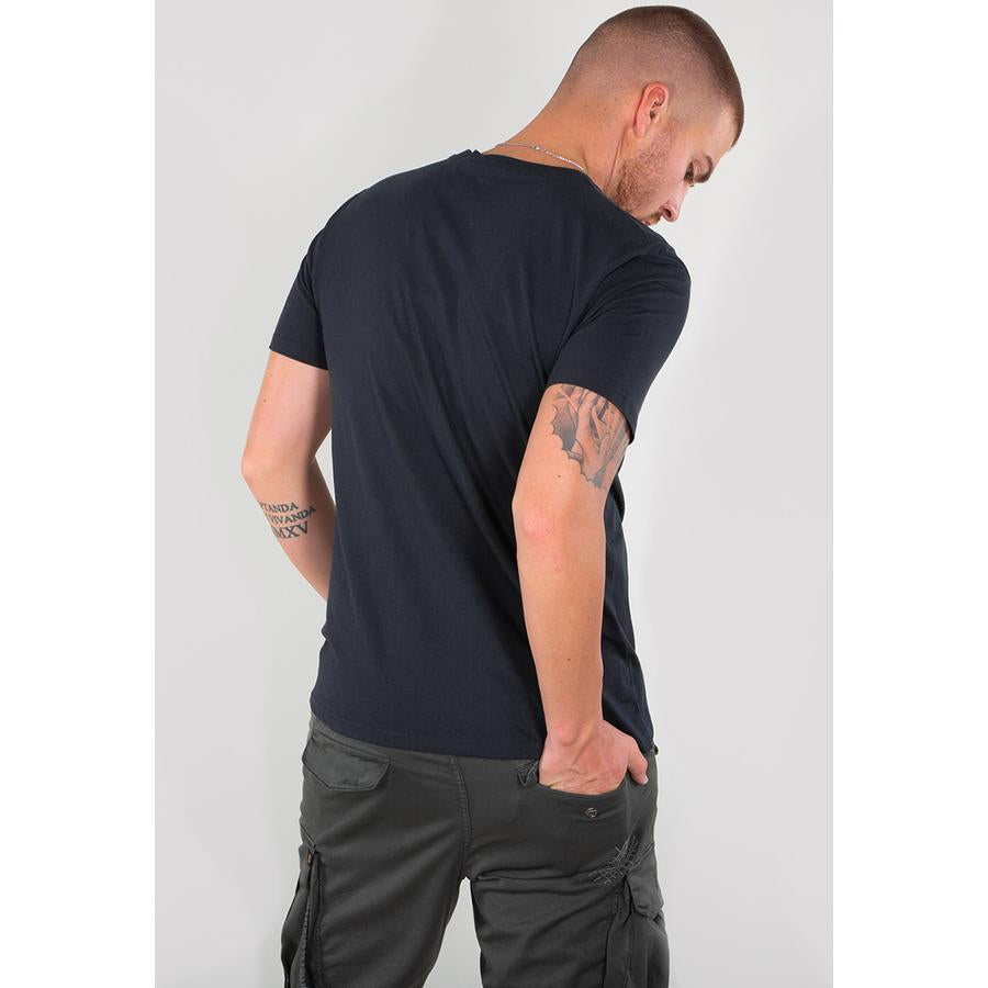 Basic T Small Logo - replica blue