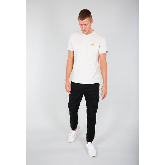 Basic T Small Logo - vintage white