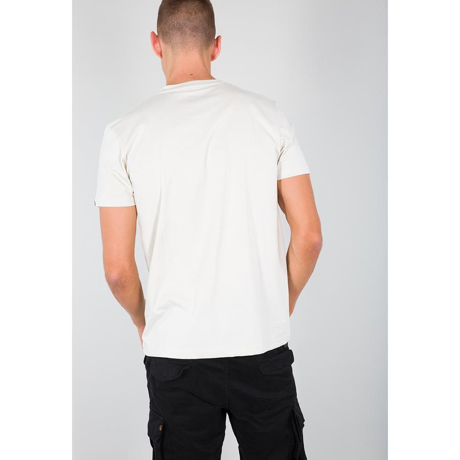 Basic T Small Logo - vintage white