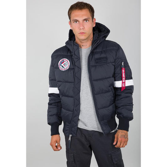 Hooded Puffer FD NASA - rep.blue