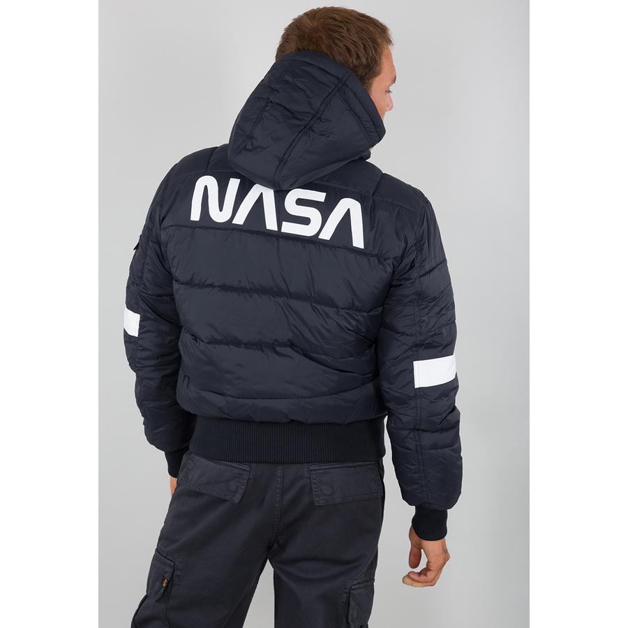 Hooded Puffer FD NASA - rep.blue