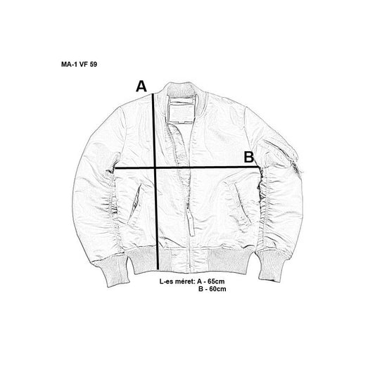 MA-1 VF 59 - replica blue