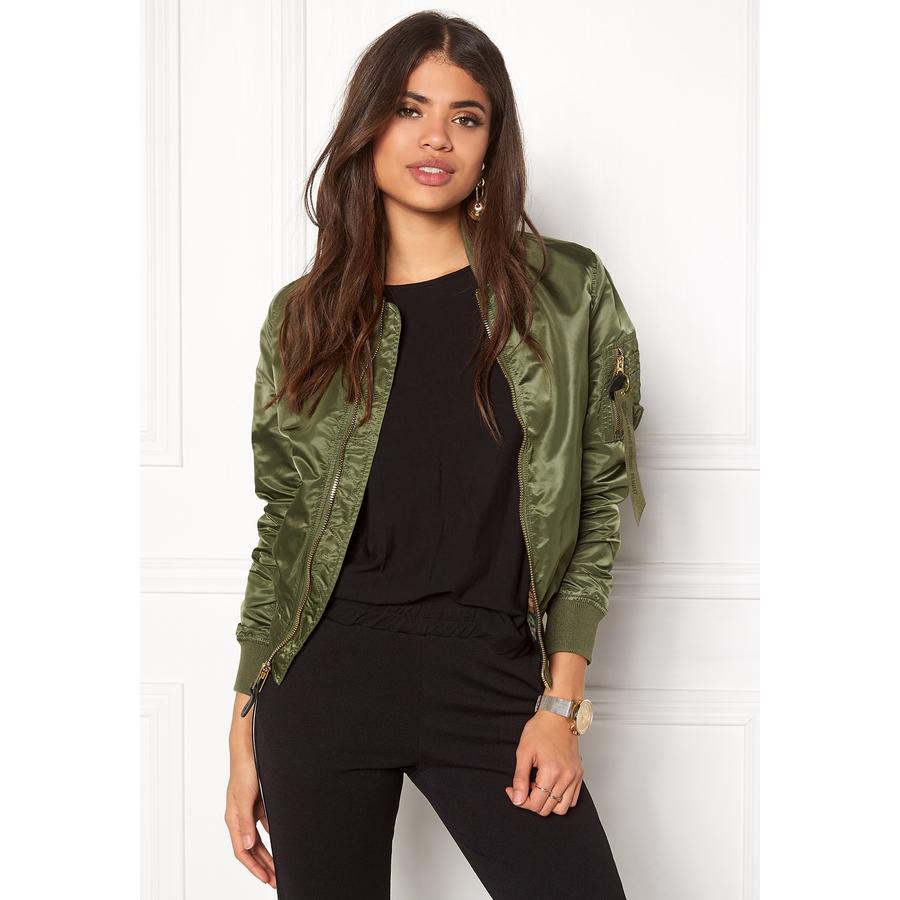 MA-1 VF LW Woman - sage green/gold