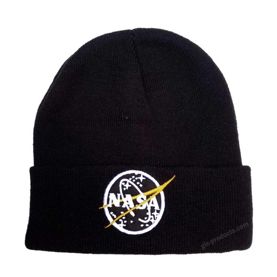 Nasa Beanie - black
