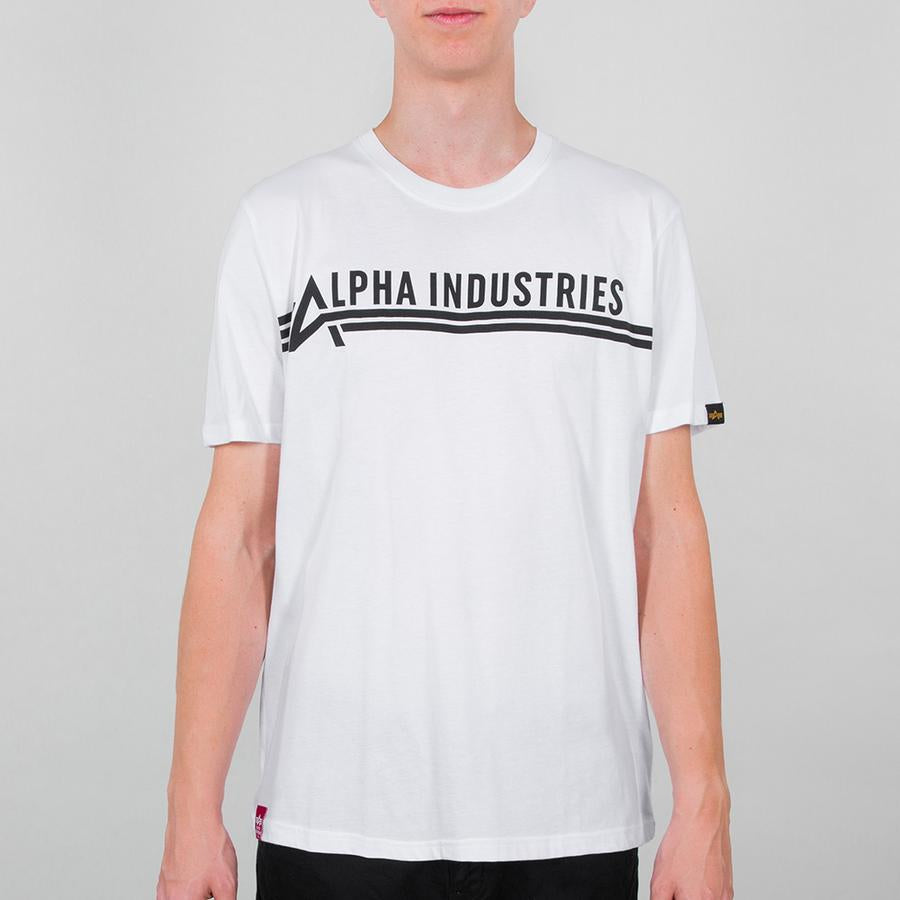 Alpha Industries T - white/black