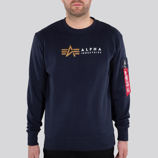 Alpha Label Sweater - replica blue