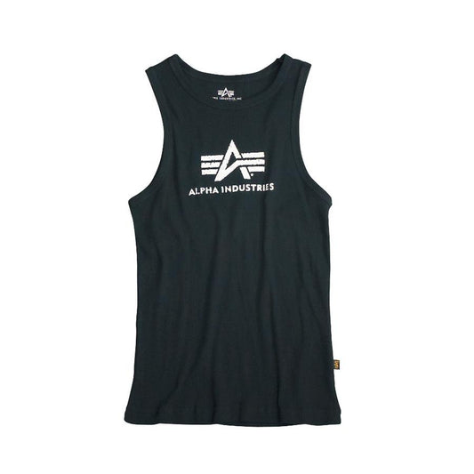 Logo Tank - black/white