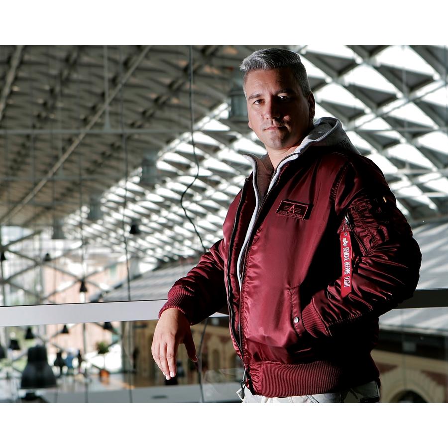 MA-1 D-Tec - burgundy